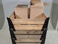 4x prullenbak en partij werkoveralls, o.a dupont