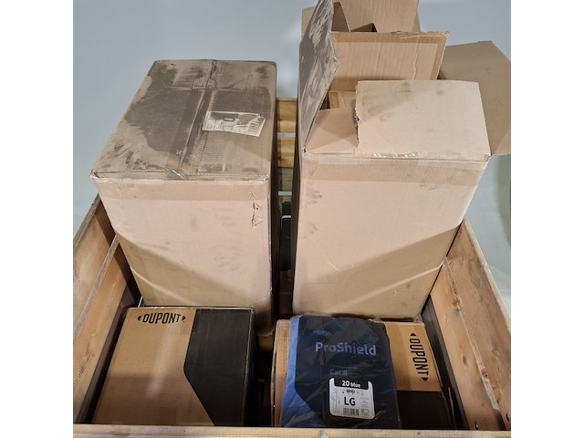 4x prullenbak en partij werkoveralls, o.a dupont - afbeelding 2 van  7