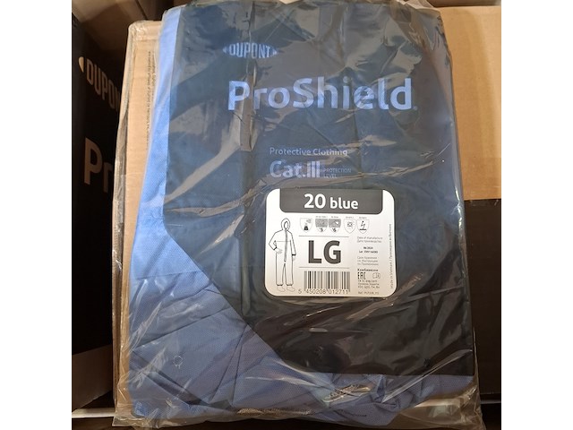 4x prullenbak en partij werkoveralls, o.a dupont - afbeelding 3 van  7