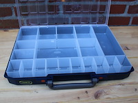 4x raaco carrylite 55/5x10 assortimentskoffer 19-vakken - afbeelding 1 van  7