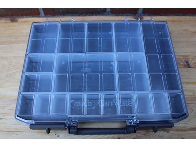 4x raaco carrylite 55/5x10 assortimentskoffer 19-vakken - afbeelding 4 van  7