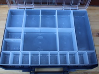 4x raaco carrylite 55/5x10 assortimentskoffer 19-vakken - afbeelding 6 van  7
