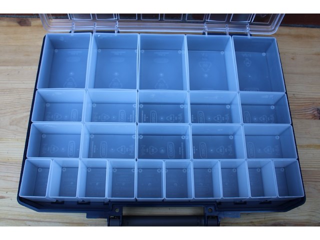 4x raaco carrylite 55/5x10 assortimentskoffer 25-vakken - afbeelding 7 van  9
