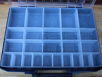 4x raaco carrylite 55/5x10 assortimentskoffer 25-vakken - afbeelding 7 van  9