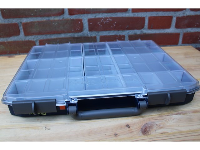 4x raaco carrylite 55/5x10 assortimentskoffer 9-vakken - afbeelding 8 van  11