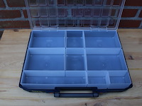 4x raaco carrylite 55/5x10 assortimentskoffer 9-vakken - afbeelding 10 van  11