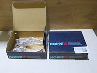 4x raamboompjes met sleutel hoppe, chroom - afbeelding 1 van  4