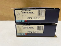 4x raamboompjes met sleutel hoppe, chroom - afbeelding 4 van  5