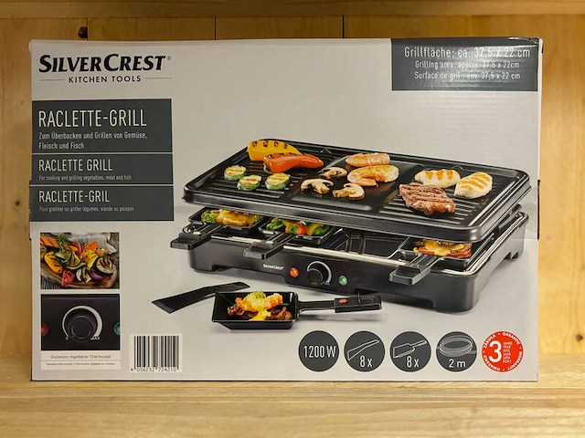 4x raclette grill silvercrest - afbeelding 2 van  2