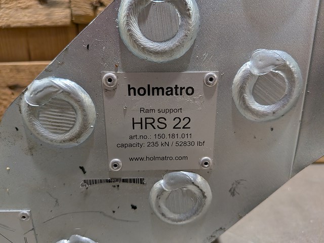 4x ramsteun, holmatro, hrs 22 - afbeelding 4 van  6