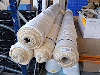 4x rol fijne keper bekledingsstof - afbeelding 1 van  6