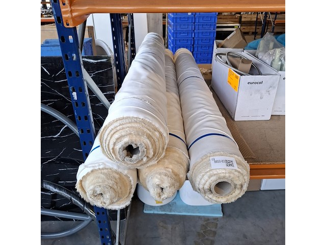 4x rol fijne keper bekledingsstof - afbeelding 2 van  6