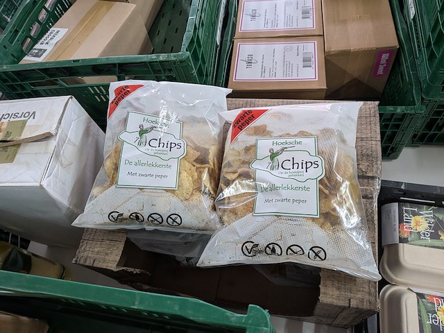 4x rolcontainer gevuld met diverse levensmiddelen - afbeelding 13 van  23