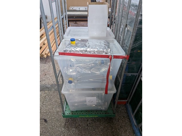 4x rolcontainer gevuld met diverse levensmiddelen - afbeelding 15 van  23