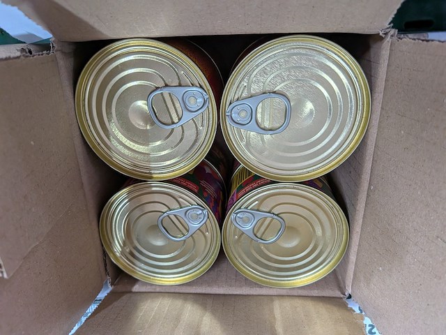 4x rolcontainer gevuld met diverse levensmiddelen - afbeelding 18 van  23