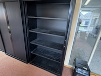 4x roldeurkast, zwart - afbeelding 3 van  3