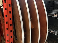 4x ronde tafel inklapbaar - afbeelding 3 van  4