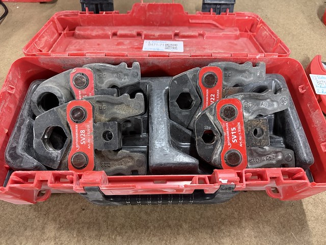 4x rothenberger romax compact tt persbekken in koffer - afbeelding 2 van  3