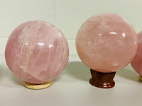 4x rozenkwarts bollen - afbeelding 3 van  5