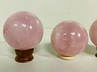 4x rozenkwarts bollen - afbeelding 4 van  5