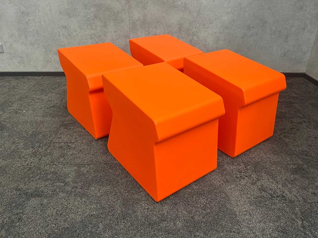 4x salto - kruk oranje - afbeelding 1 van  7