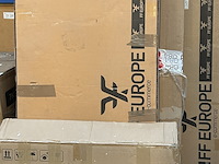 4x sanitair/badkamer accessoires w.o. design radiator aquamarin - afbeelding 1 van  6