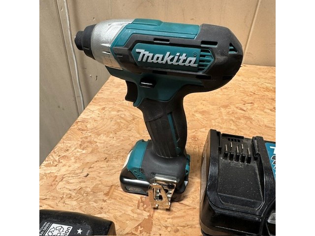 4x schroefmachine, makita, td110d - afbeelding 3 van  5