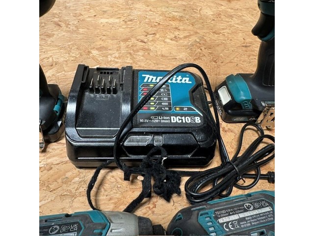 4x schroefmachine, makita, td110d - afbeelding 4 van  5