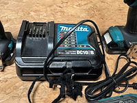 4x schroefmachine, makita, td110d - afbeelding 4 van  5