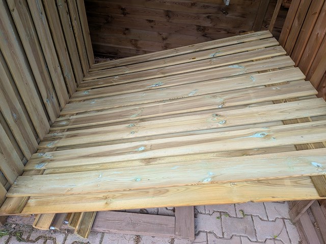 4x schuttingdeel grenen - afbeelding 4 van  5