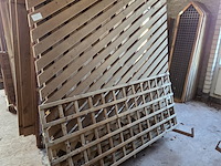 4x schuttingpaneel met 3x klimoprek - afbeelding 3 van  7