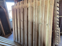 4x schuttingpaneel met 3x klimoprek - afbeelding 5 van  7