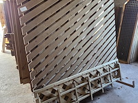 4x schuttingpaneel met 3x klimoprek - afbeelding 6 van  7