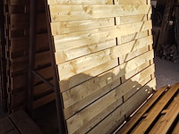 4x schuttingpaneel, o.a. hillhout - afbeelding 5 van  5