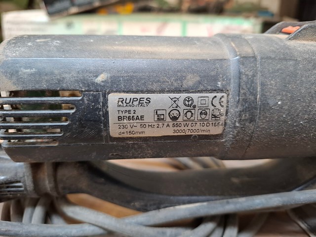 4x schuur/polijstmachines o.a. rupes, hamag - afbeelding 3 van  9