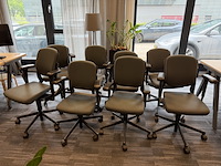 4x set bureaustoelen ahrend, grijs - afbeelding 1 van  6