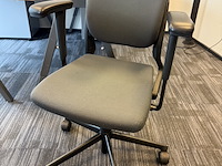 4x set bureaustoelen ahrend, grijs - afbeelding 2 van  6