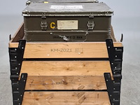 4x set lichtarmaturen in metalen transportkist, verolme elektro, o.a. mx6773 - afbeelding 1 van  8