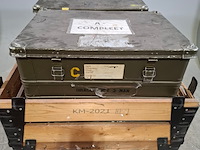 4x set lichtarmaturen in metalen transportkist, verolme elektro, o.a. mx6773 - afbeelding 2 van  8