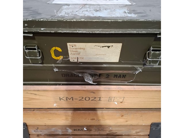 4x set lichtarmaturen in metalen transportkist, verolme elektro, o.a. mx6773 - afbeelding 6 van  8