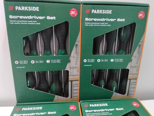4x sets schroevendraaiers parkside - afbeelding 2 van  4
