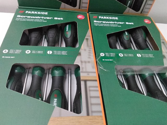 4x sets schroevendraaiers parkside - afbeelding 3 van  4