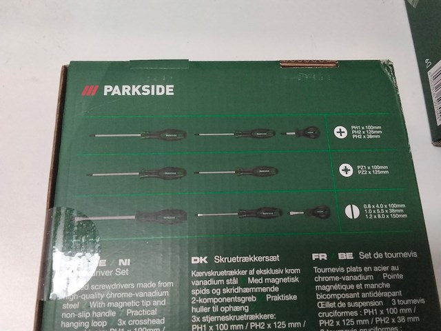 4x sets schroevendraaiers parkside - afbeelding 4 van  4