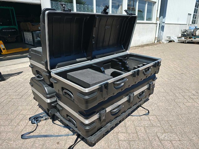 4x skb - flightcase - afbeelding 1 van  12
