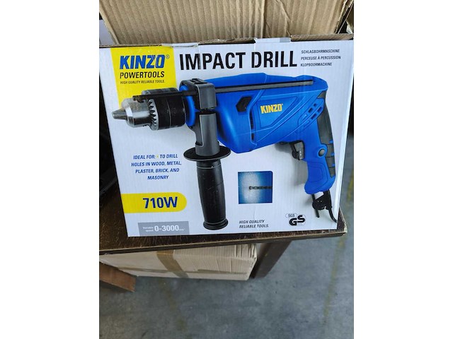 4x slagboormachines kinzo - afbeelding 2 van  3