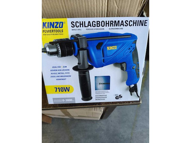 4x slagboormachines kinzo - afbeelding 3 van  3