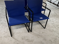 4x sledestoel hennie de jong, sm-01 nomade, blauw - afbeelding 1 van  4