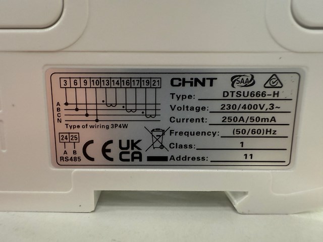 4x smart power sensor chint, dtsu666-h - afbeelding 4 van  9