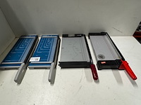 4x snijmachine dahle, olympia en staples, 502 - afbeelding 1 van  4
