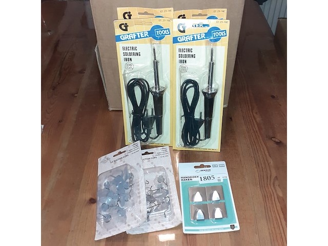 4x soldeerbout, zuignappen, handdoekhaakjes (d1805) - afbeelding 3 van  3